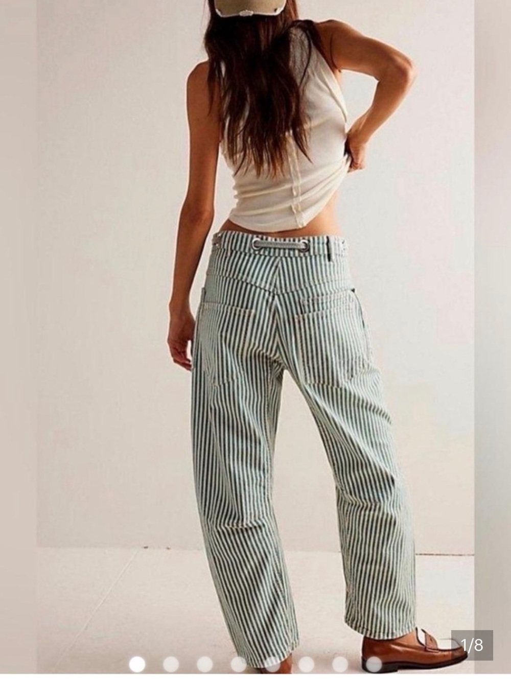 Free People Moxie Railroad Jean - Picture 2 of 7